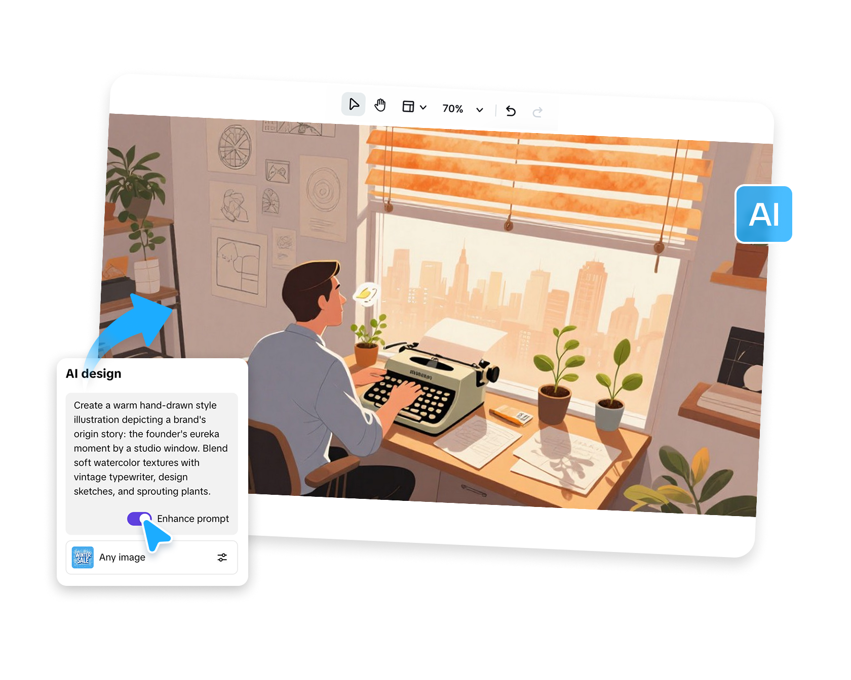 illustration generator