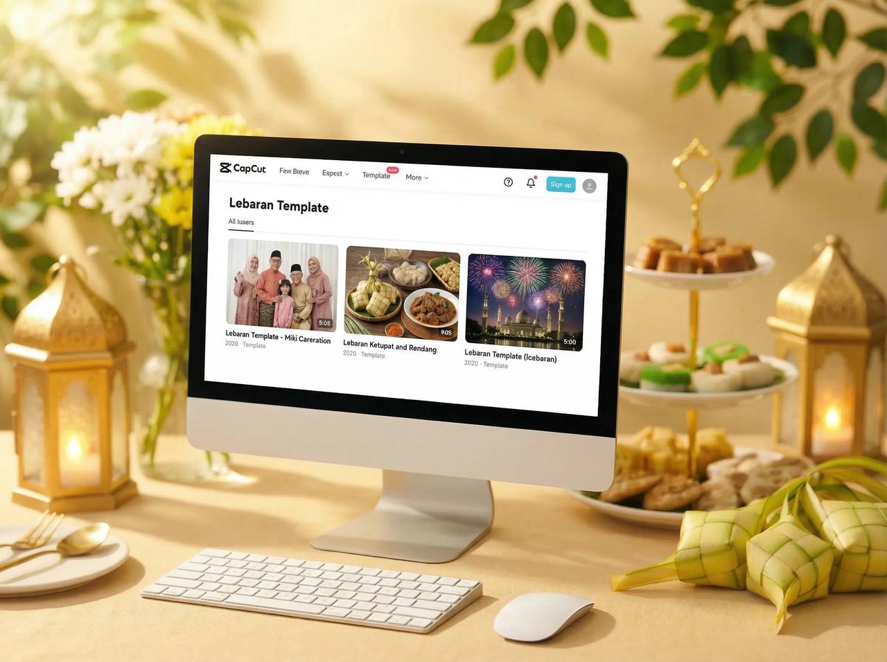 Template Video Lebaran