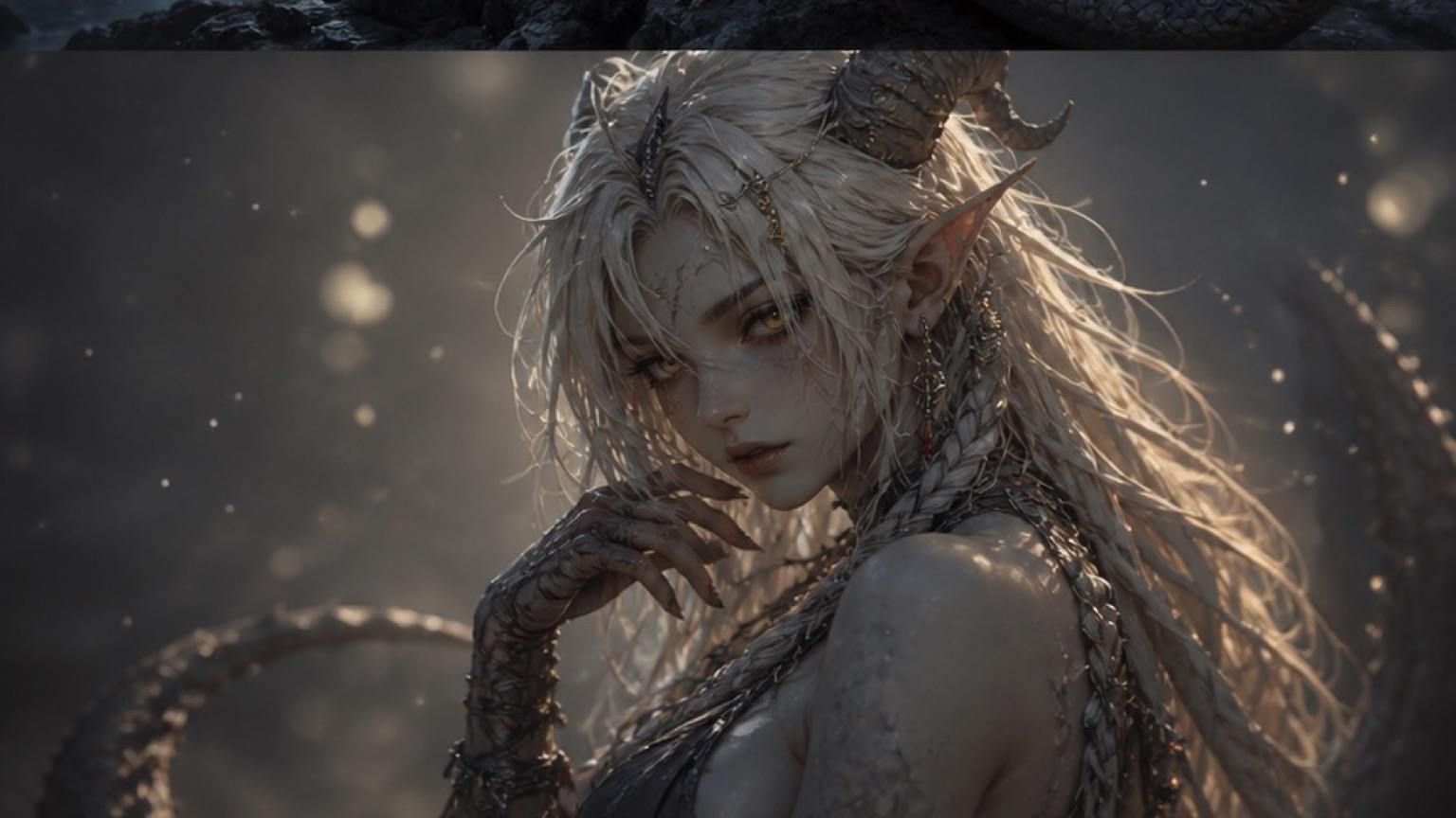 AI Monster Girl Generator - Rezultatul portretului cinematografic