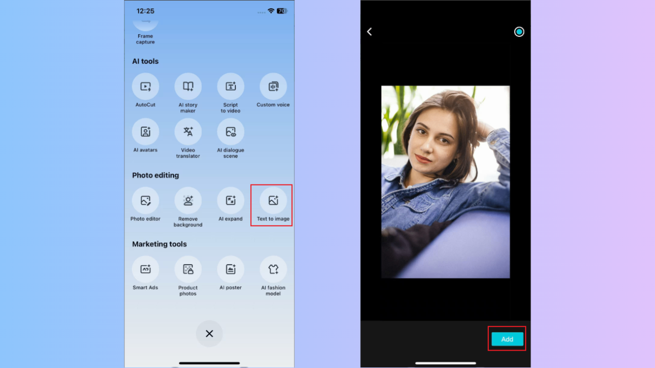 Referenzbild hochladen