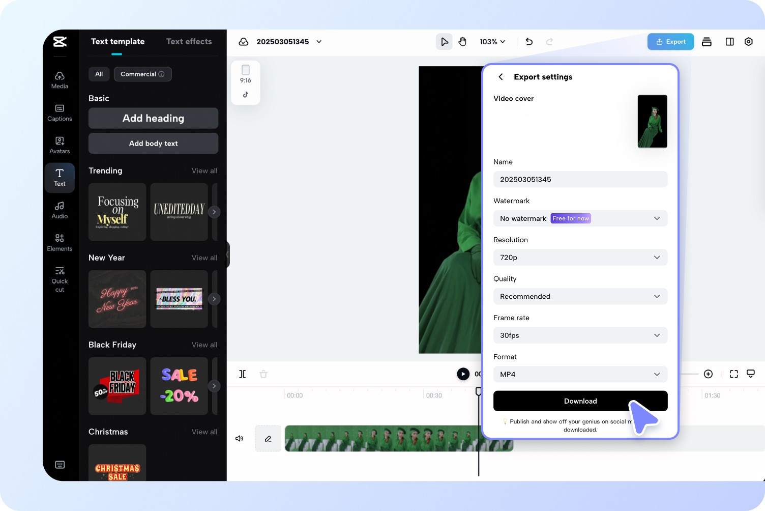 Export & Share