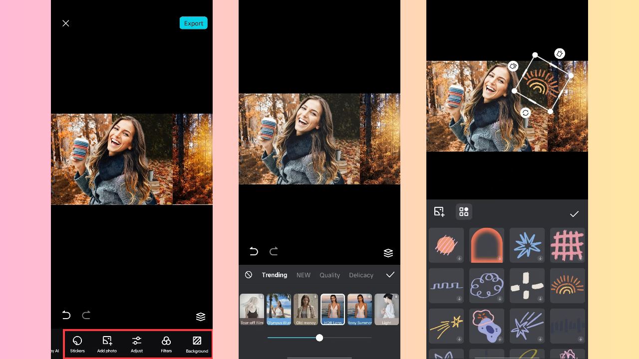 Customize and enhance the image