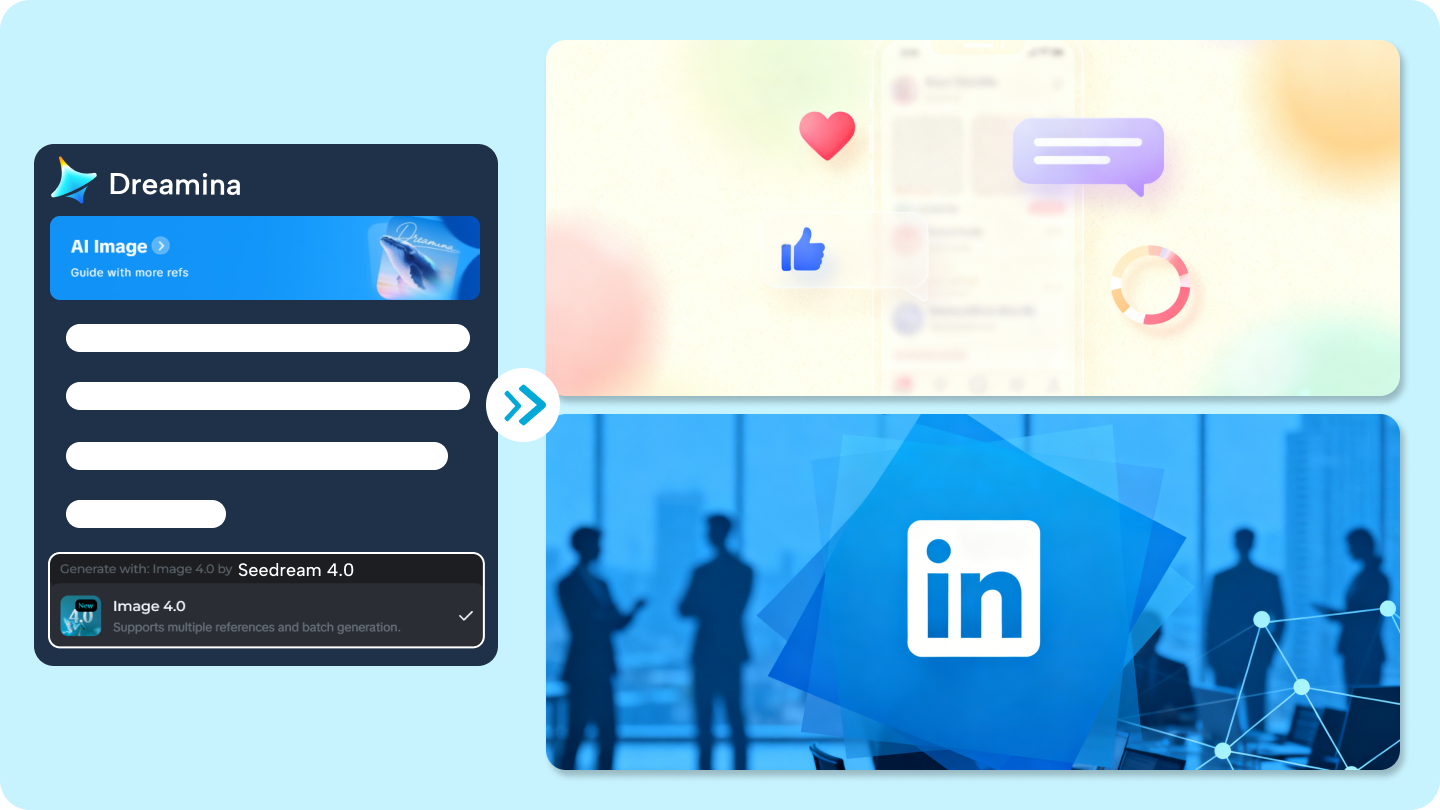 Generator für Social-Media-Hintergründe: Erstellen Sie beeindruckende Visuals mit KI