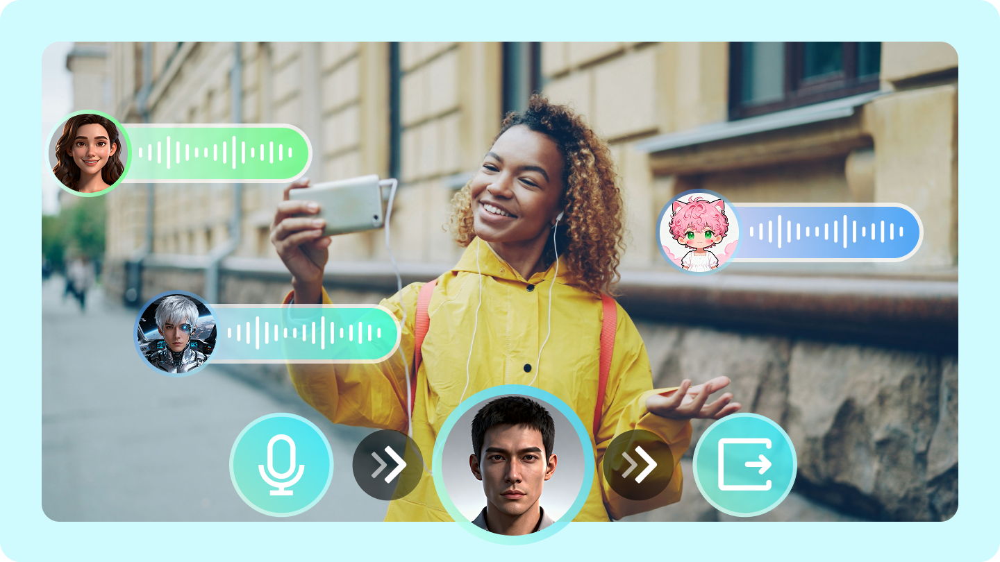 change voice of video