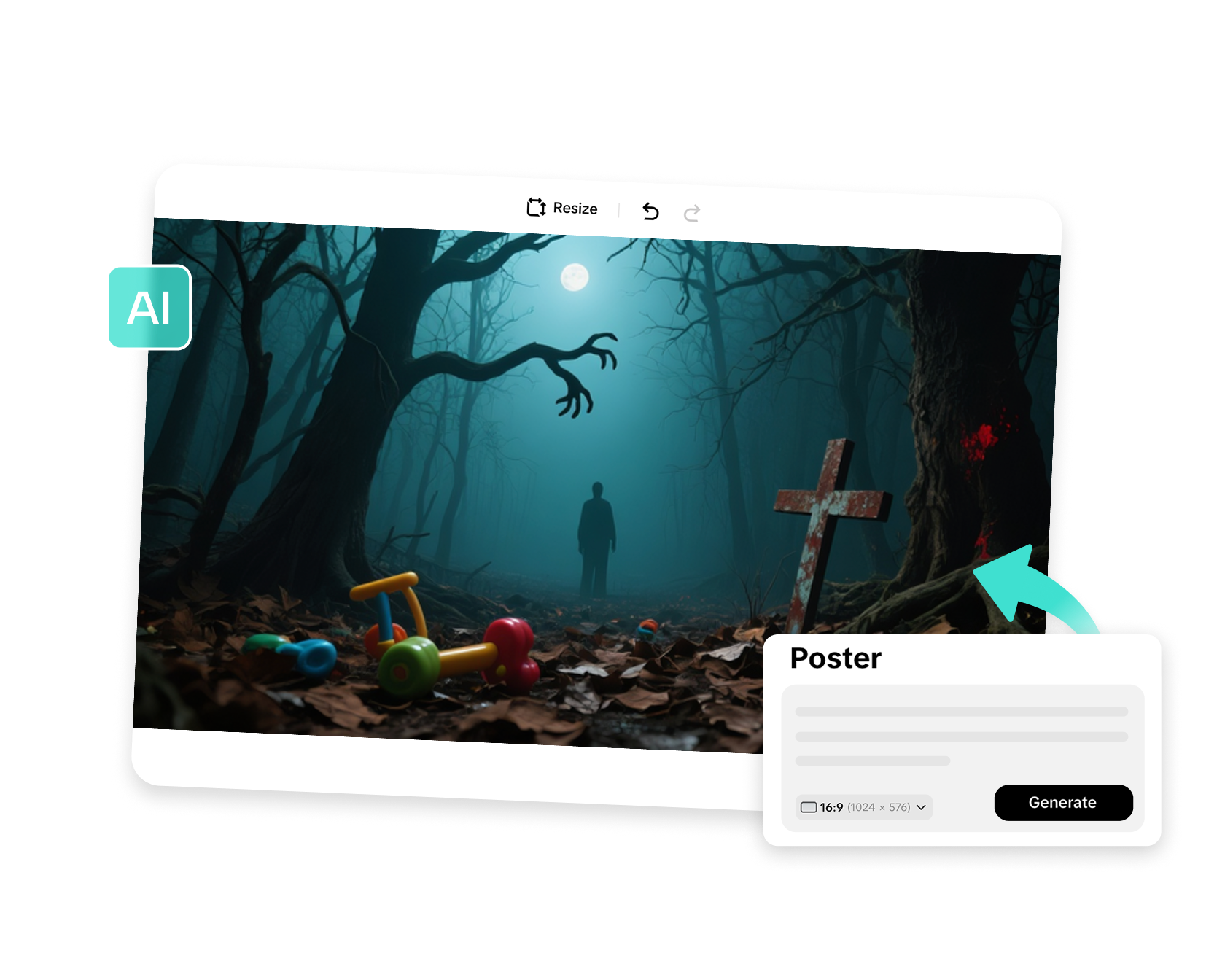 nền rừng rùng rợn