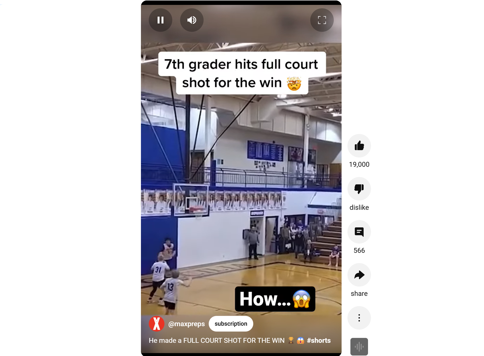 السراويل القصيرة الأكثر شعبية على YouTube-pic Last-Second Basketball Shot