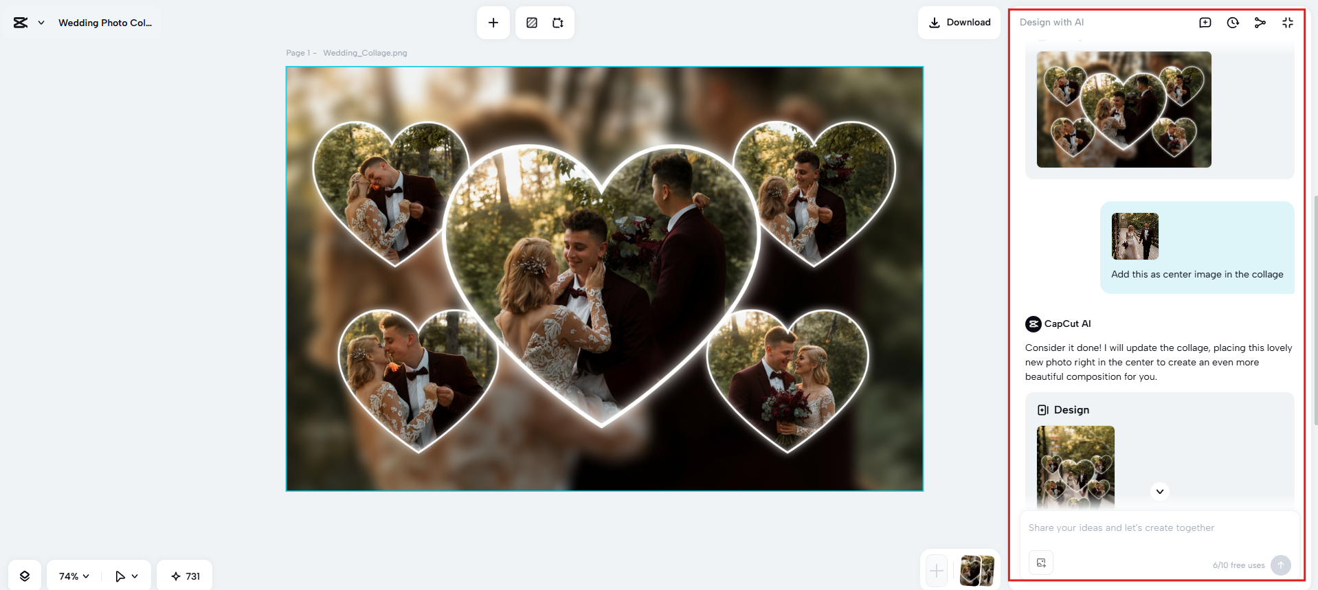 Perfeccionar con textos sugeridos