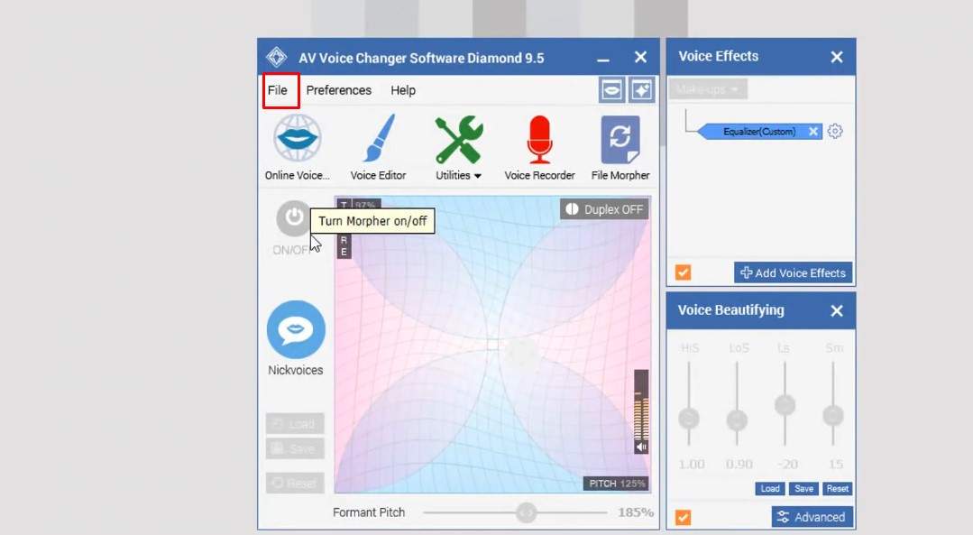 Import your audio
