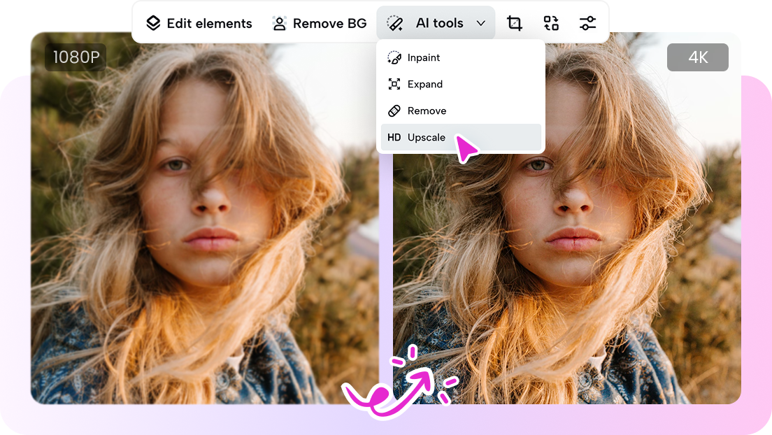 Professional 4K export & aspect ratios