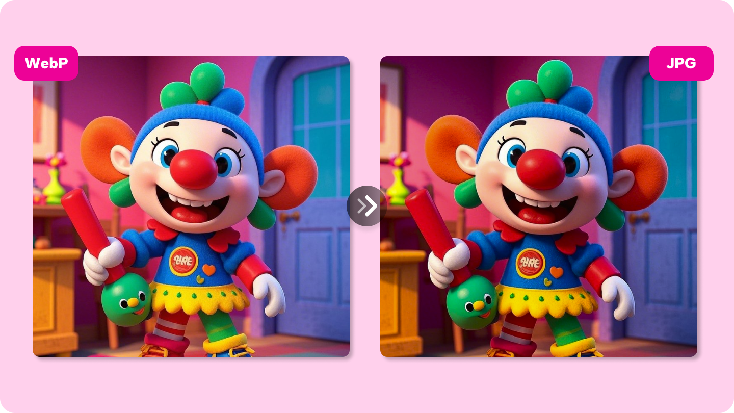 Konwertuj WebP na JPG