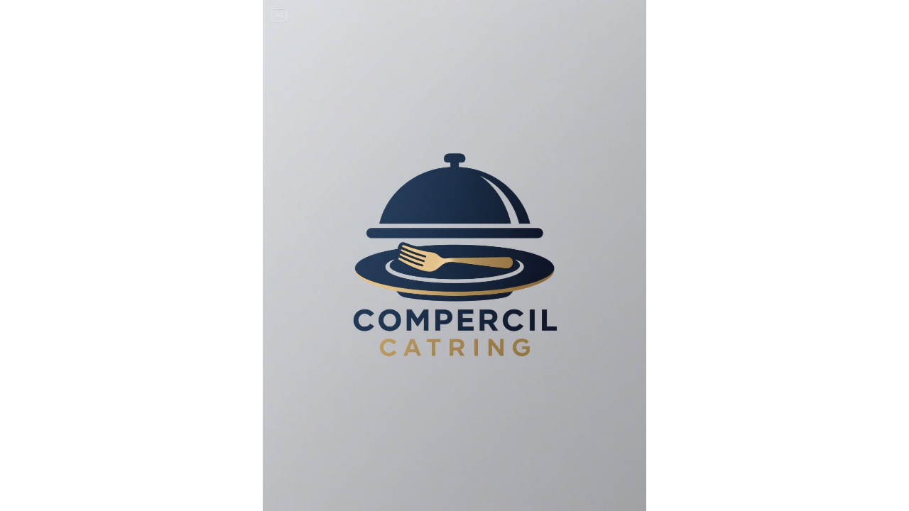 Logotipo de catering para eventos corporativos