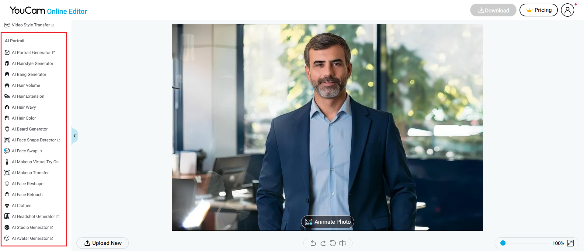 Aplica retoques inteligentes