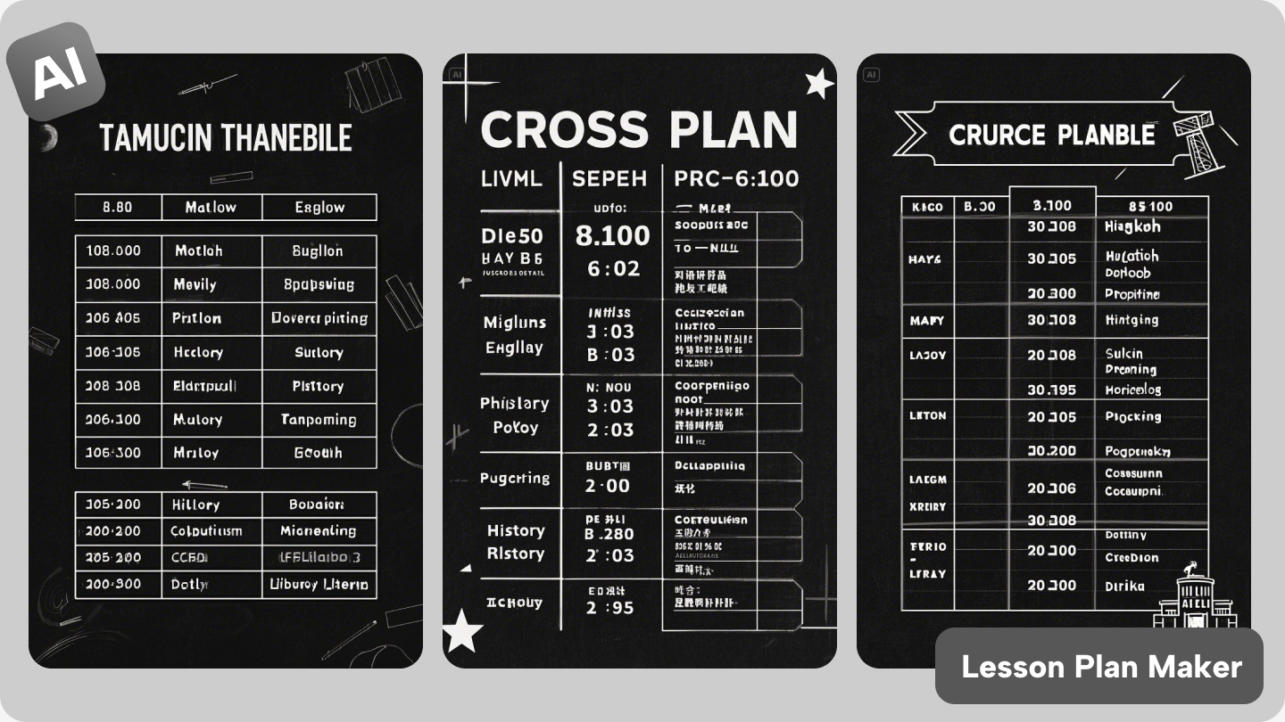 lesson plan maker