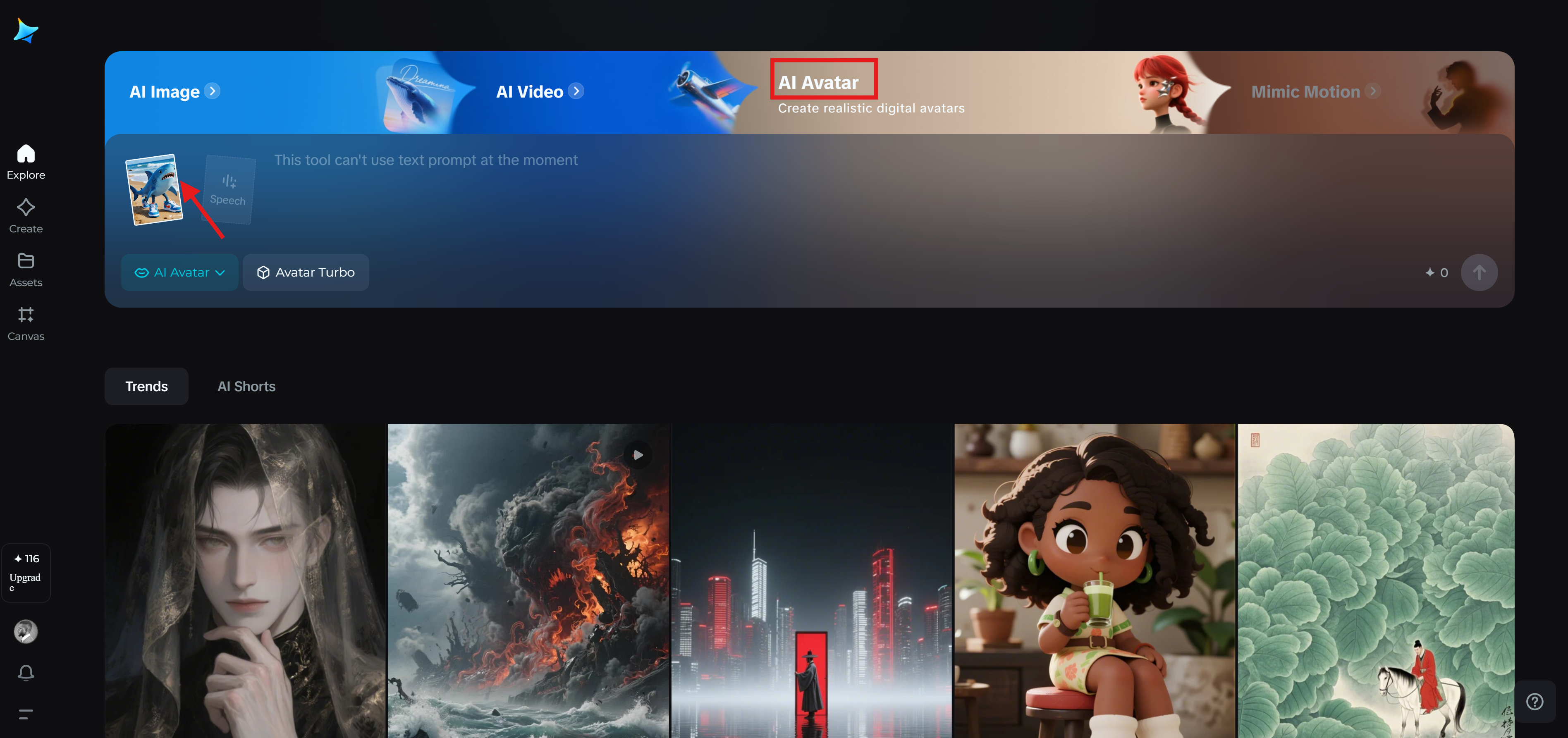 Tralalero Tralala meme creation