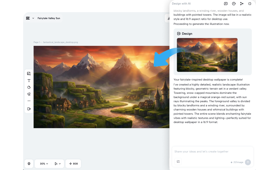 Generate your wallpaper