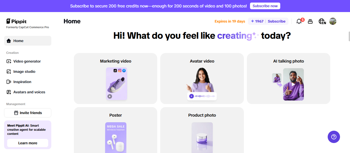 Pippit: your reminder advertising maker