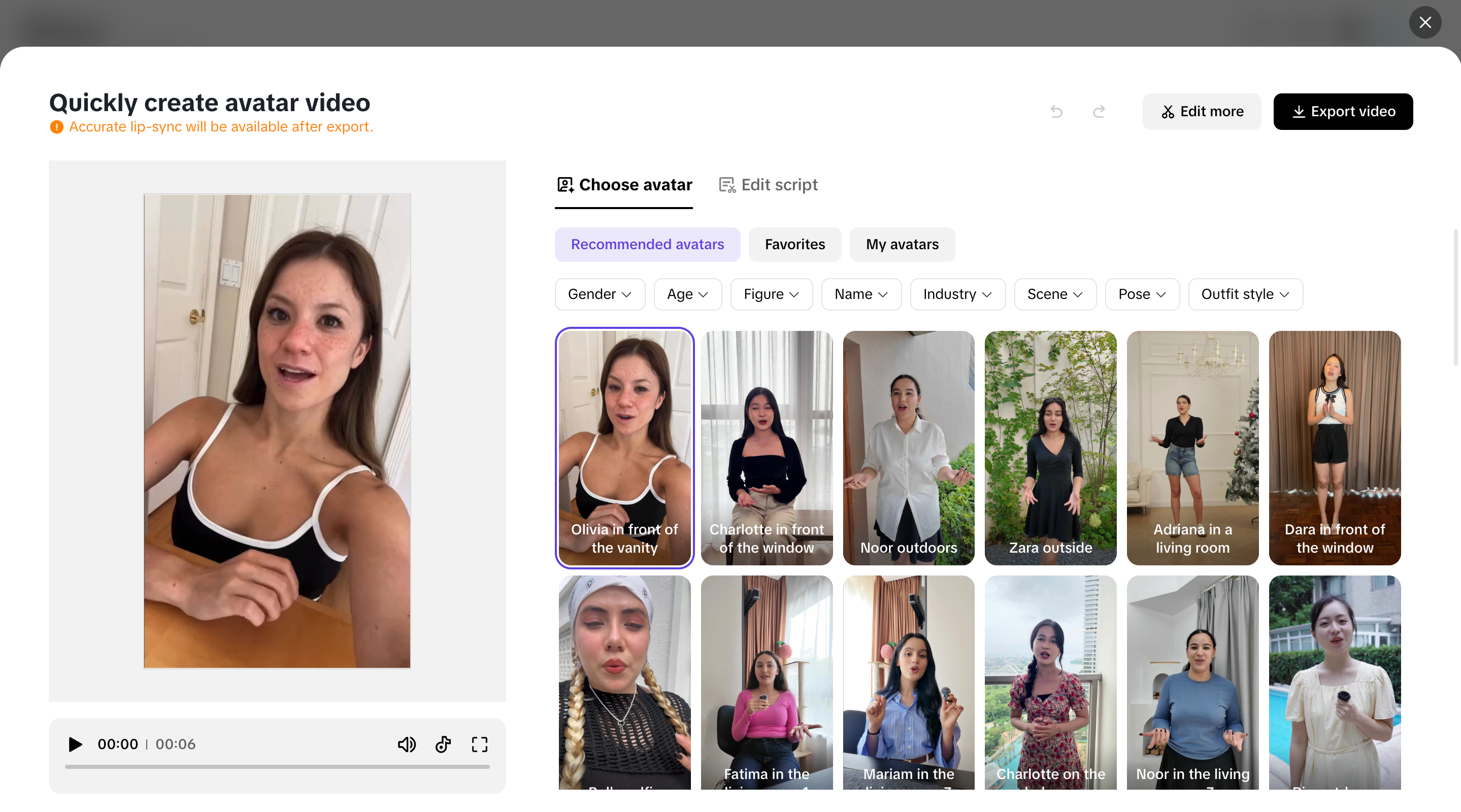 AI avatars