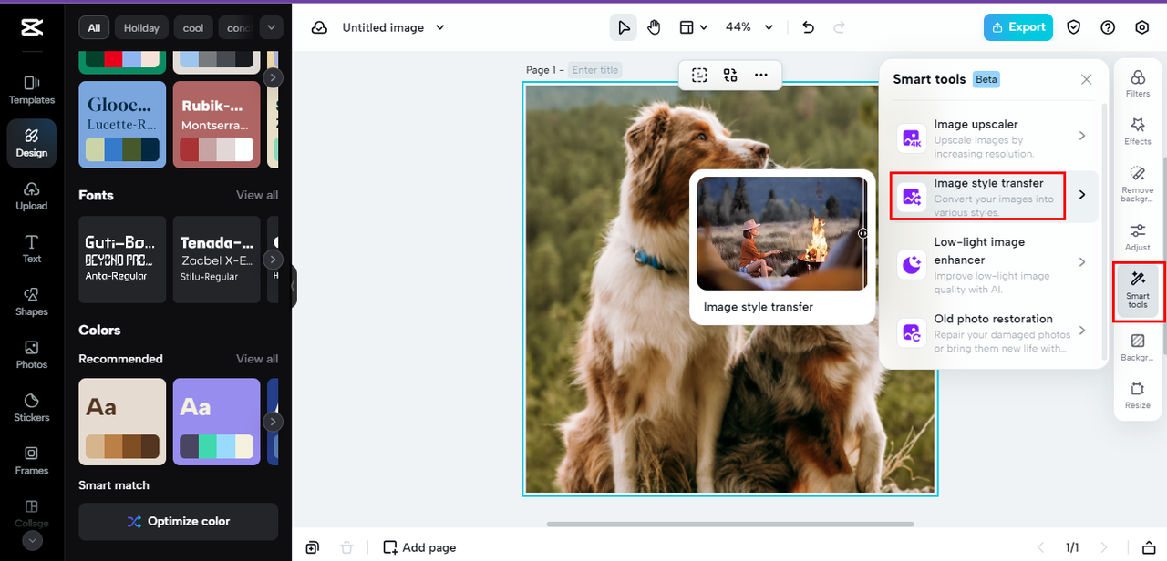 image style transfer