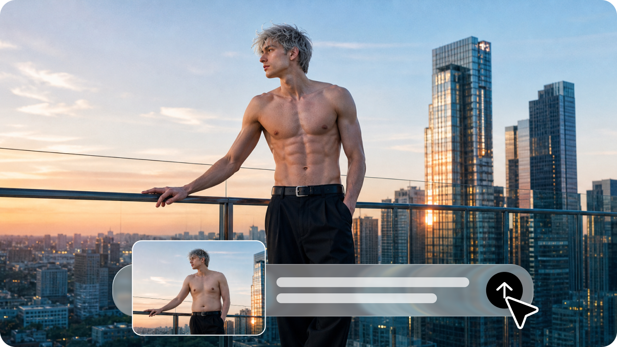 Copy the abs from a reference photo you upload 