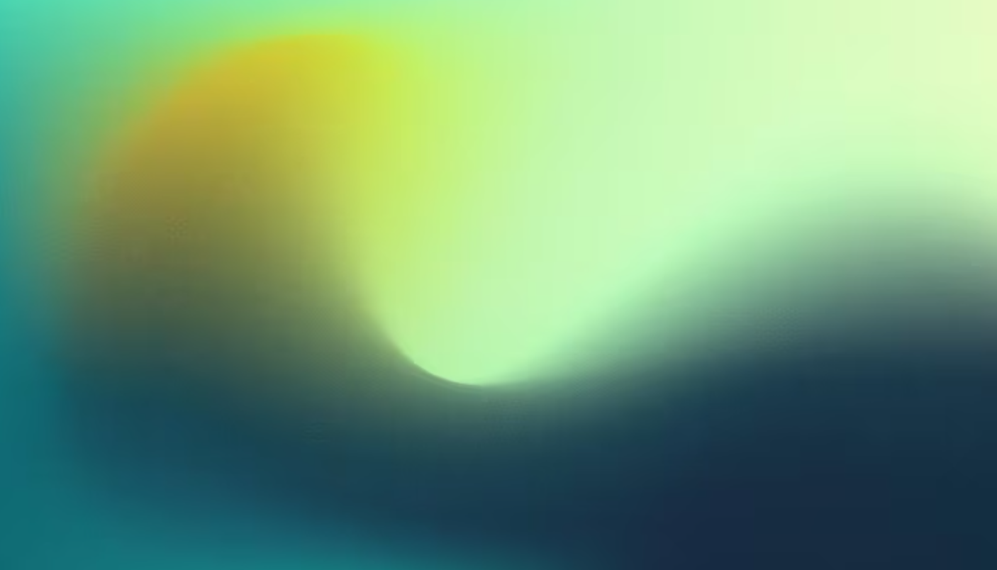 Mesh gradient background for app interface