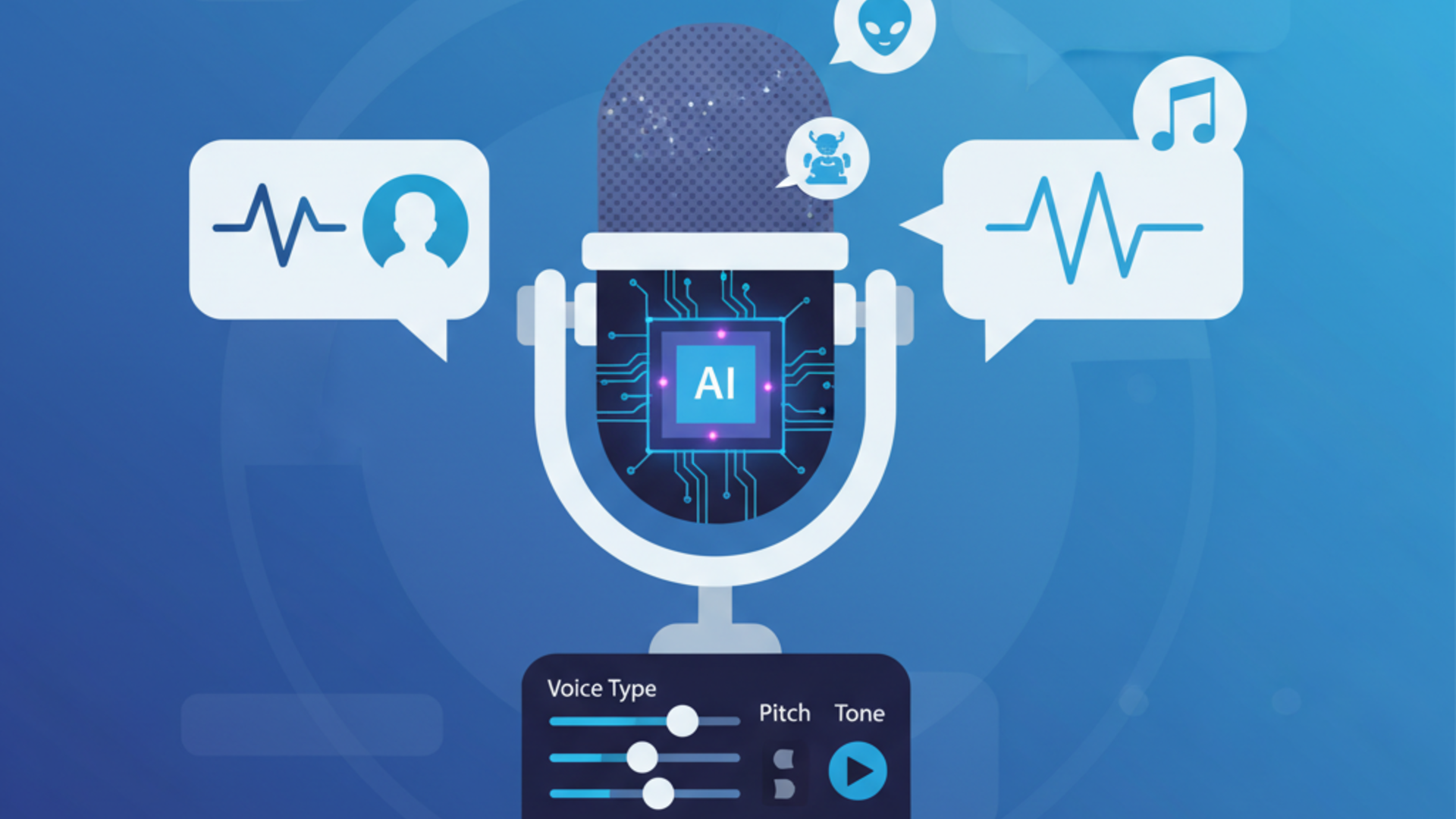 Ang pagdami ng AI voice changers