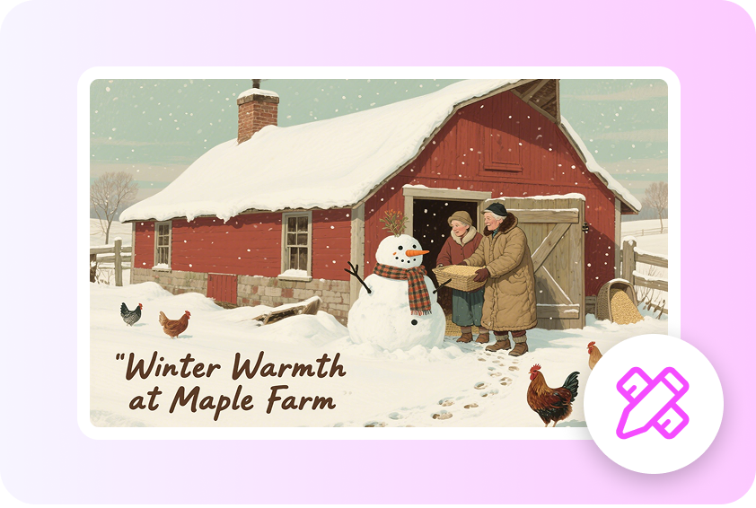 Customizable farm posters