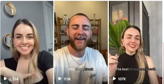 Exempel på en 90-sekunders Instagram Reels