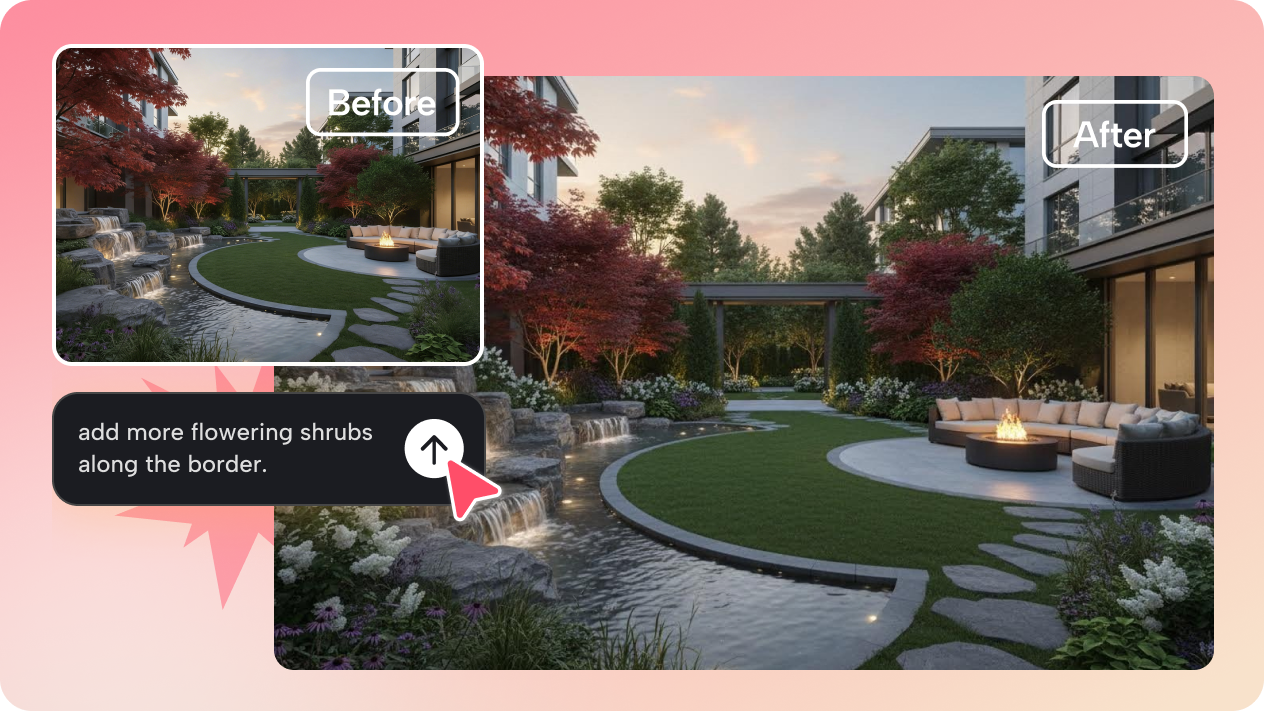 Verfijn landschapselementen met interactieve bewerking