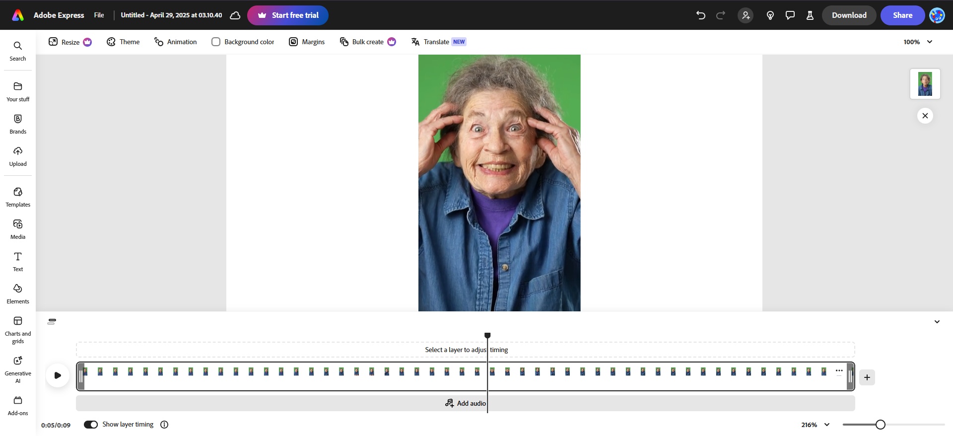 how to create a video meme