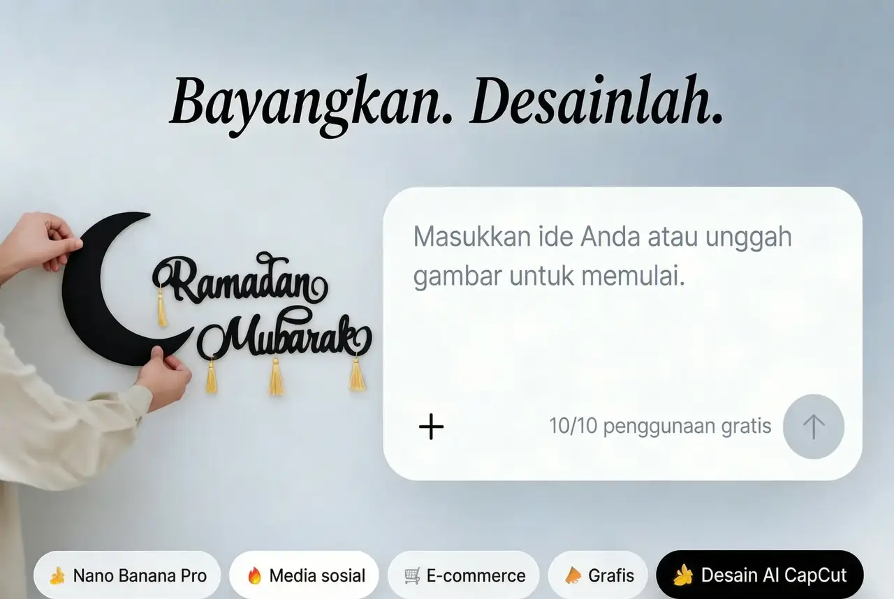 Desain Kampanye Ramadan Korporat Lengkap dengan CapCut