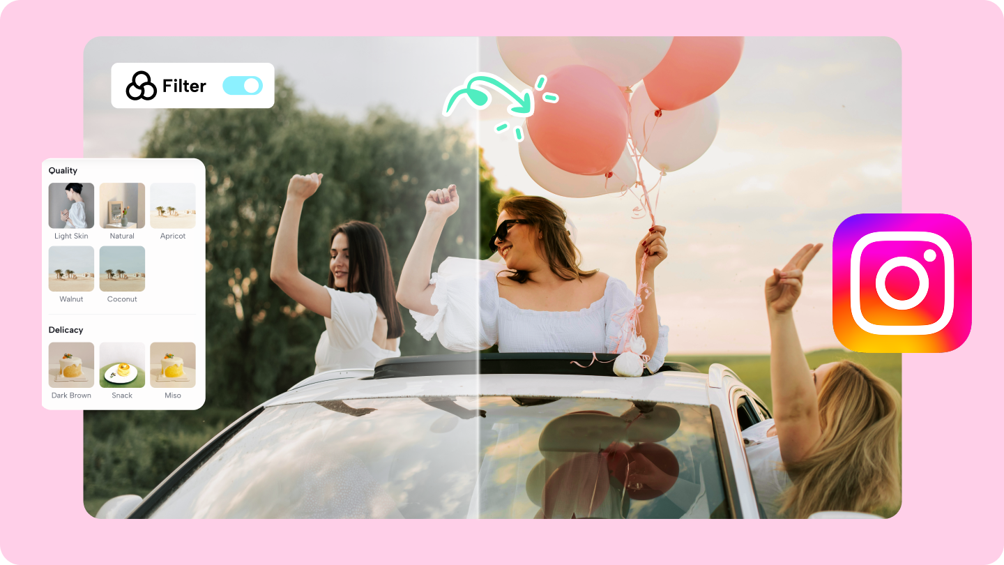 Instagram photo filters