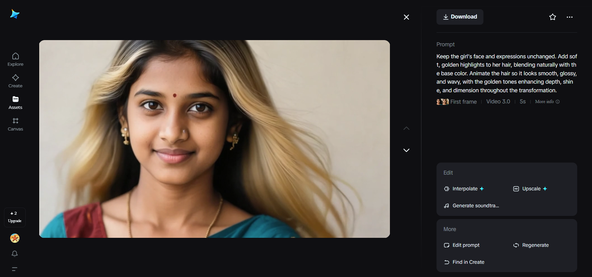 Ideas de color para transformar el cabello en Dreamina