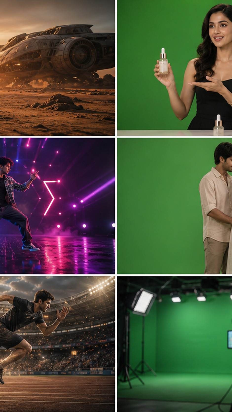 Seedance 2.5 Green Screen to AI Video mobile hero