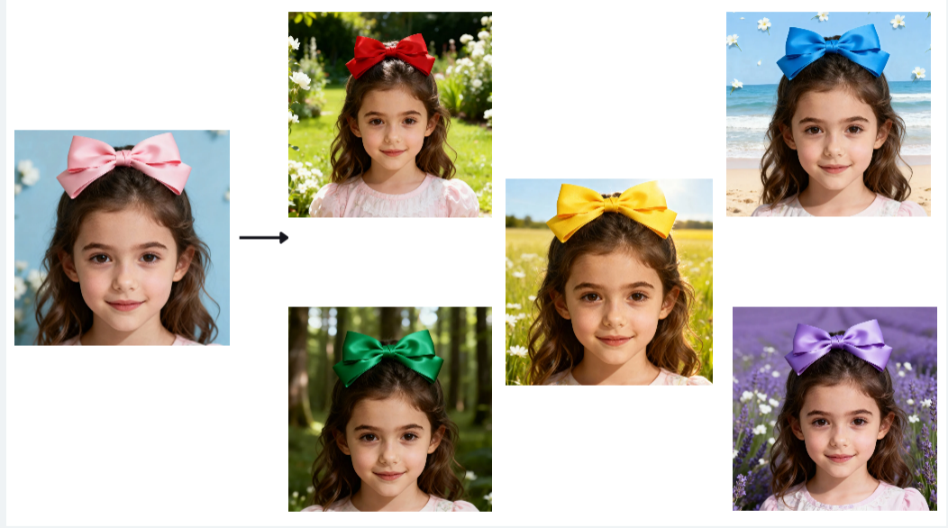 Image-to-image retouching feature in Dreamina