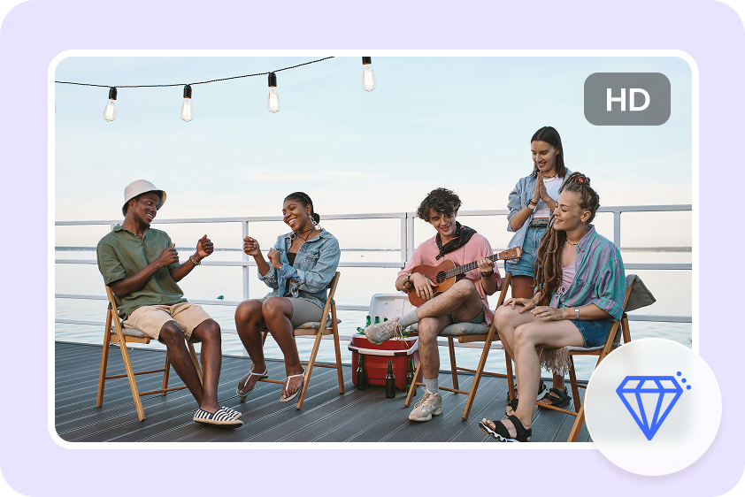 Brightened photo, maintaining photo brightener quality