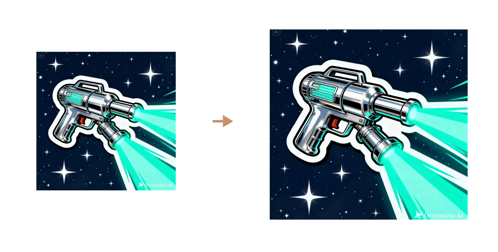 Dreamina creative upscale