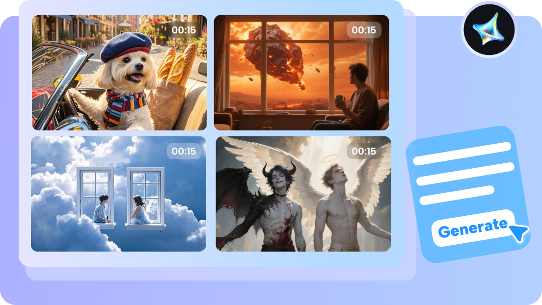 generate cinematic videos from text prompts