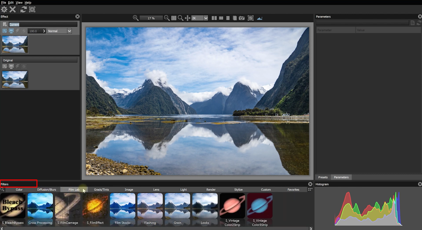 Apply vintage photo filters in Photoshop