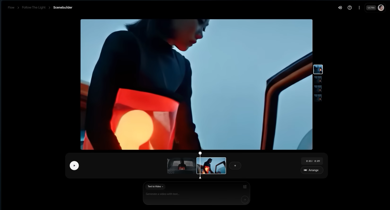 Google AI-stroom