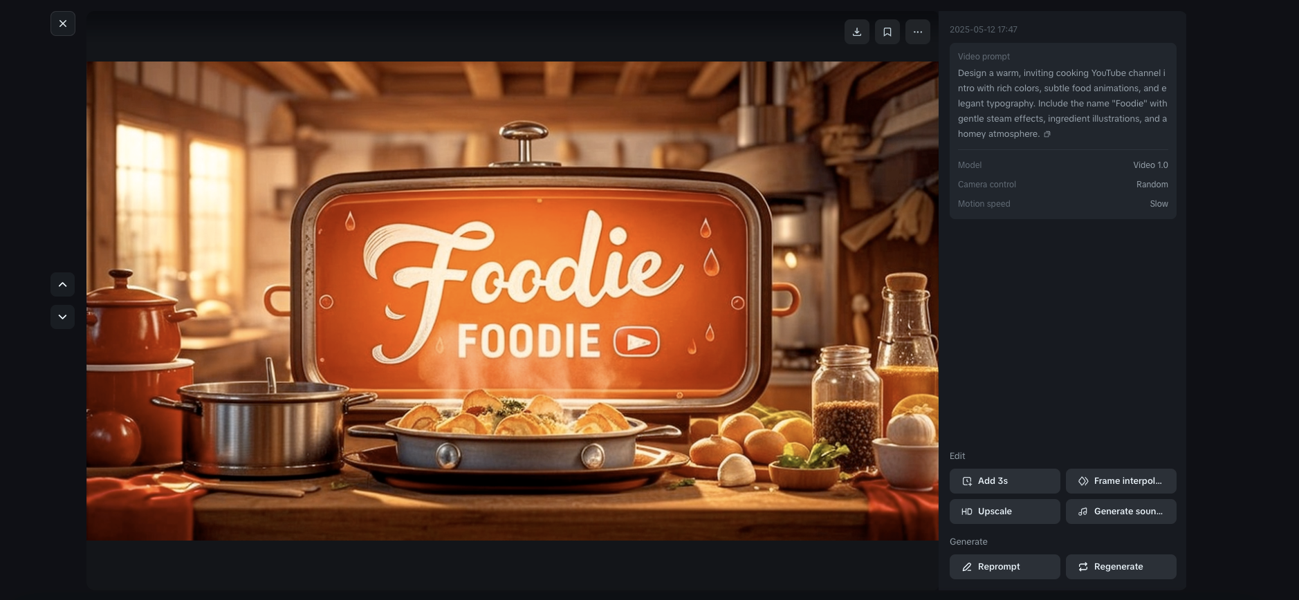 YouTube intro maker website