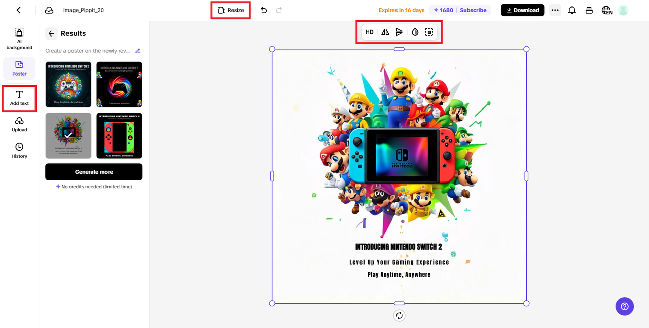 Ability to customize with robust editing tools