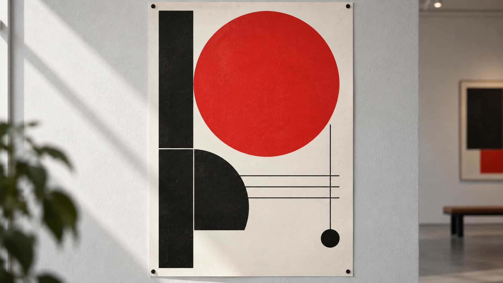AI Swiss design poster prompts prompt example 2