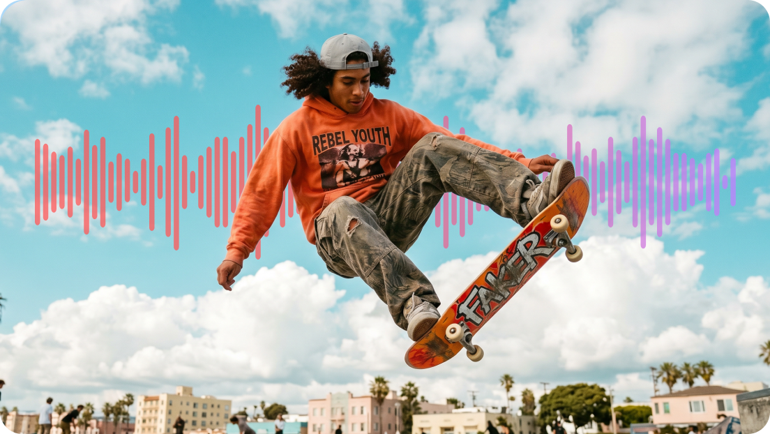 Get every video with sound built in
