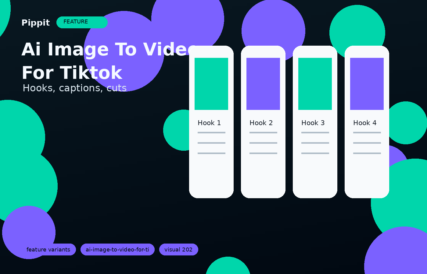 Ai Image to Video for Tiktok build variations without restarting visual