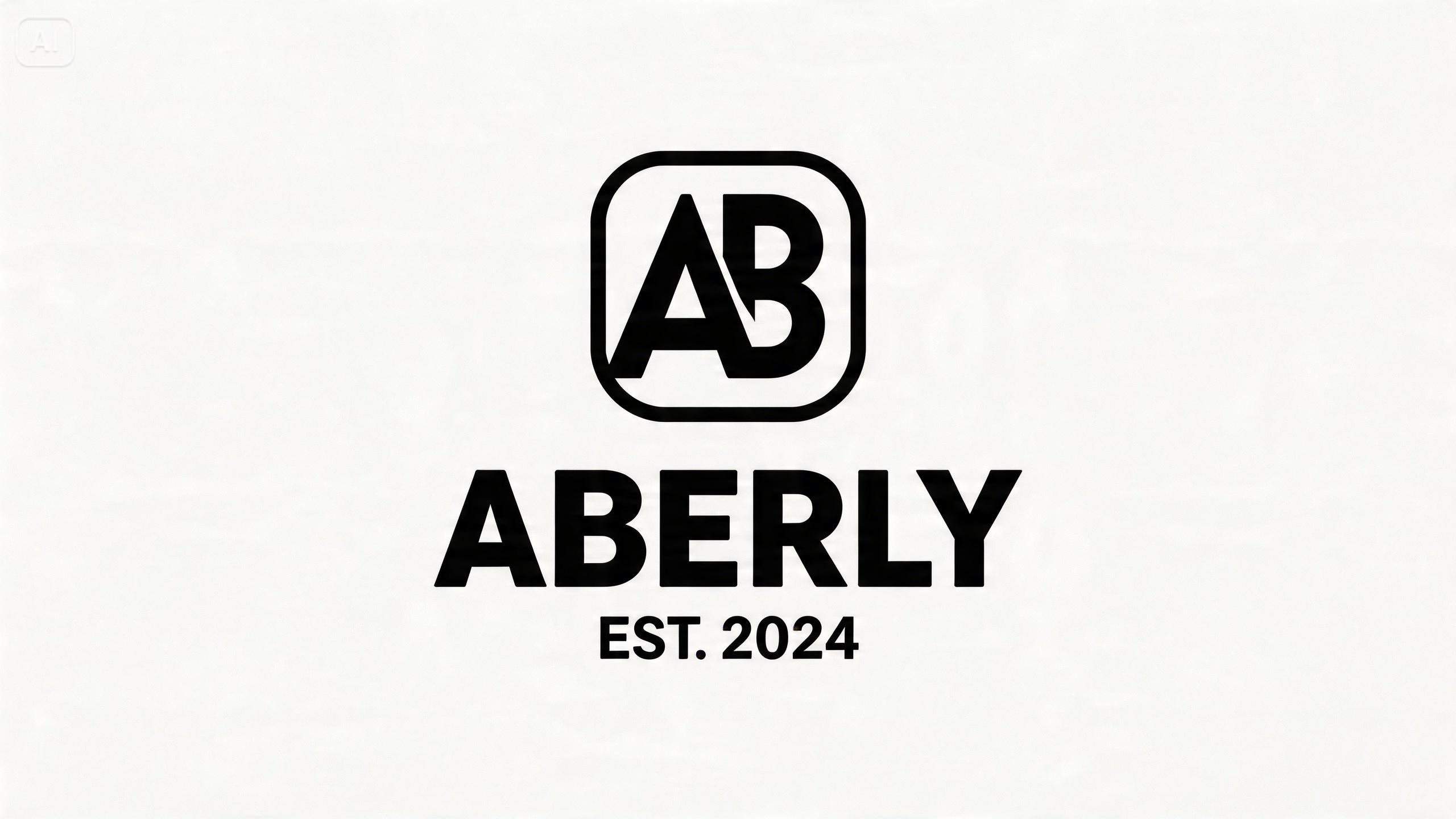 Prompt 1: Modern transparent business logo