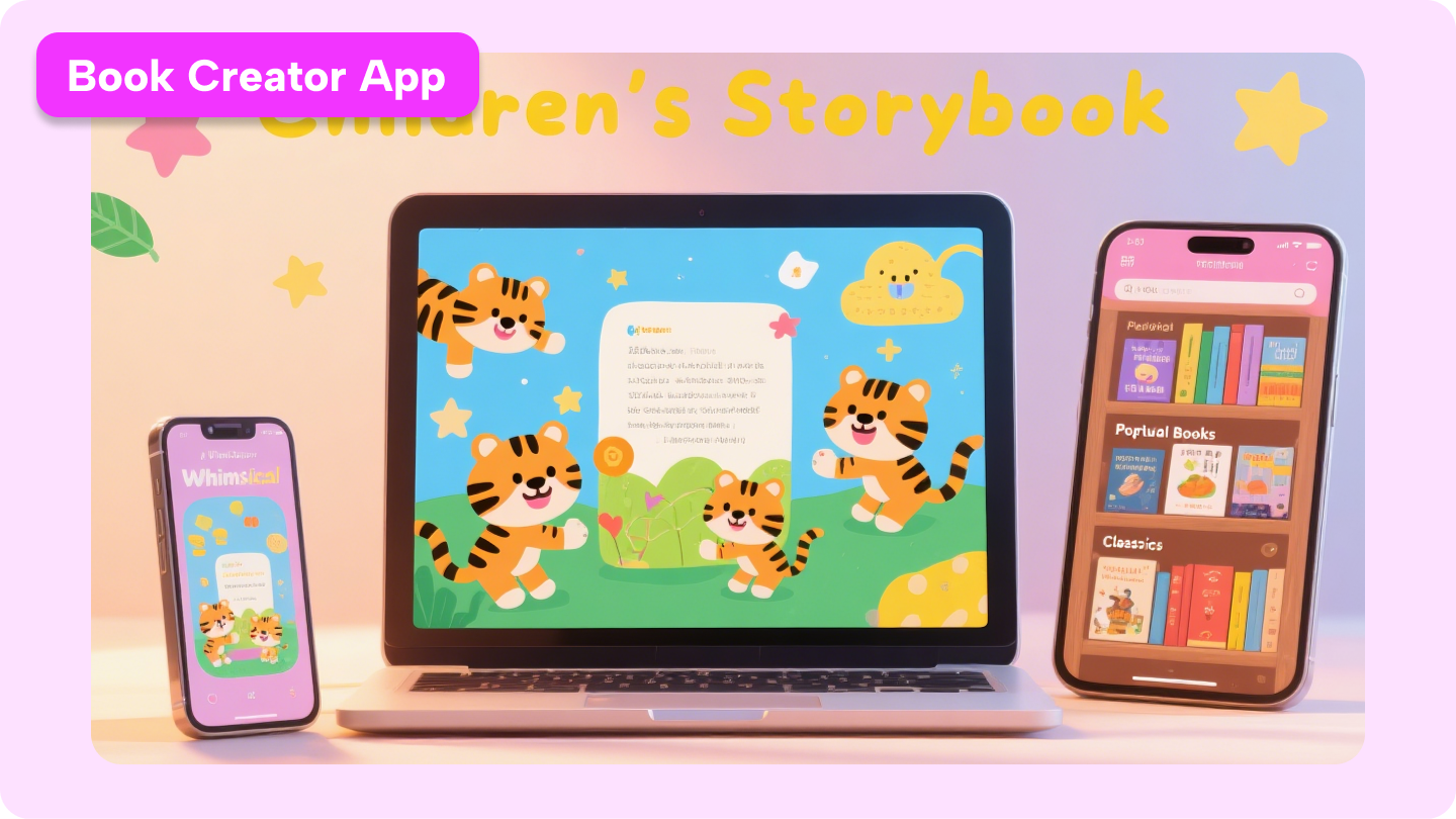 Aplikace pro vytváření knih