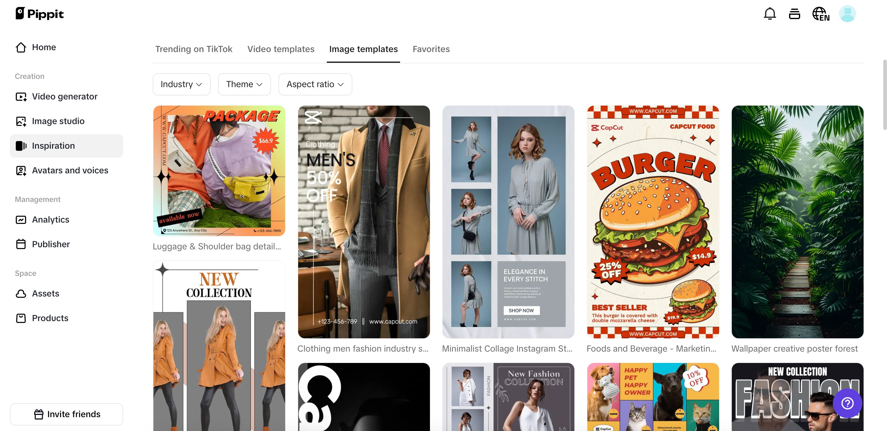 Templates personalizáveis