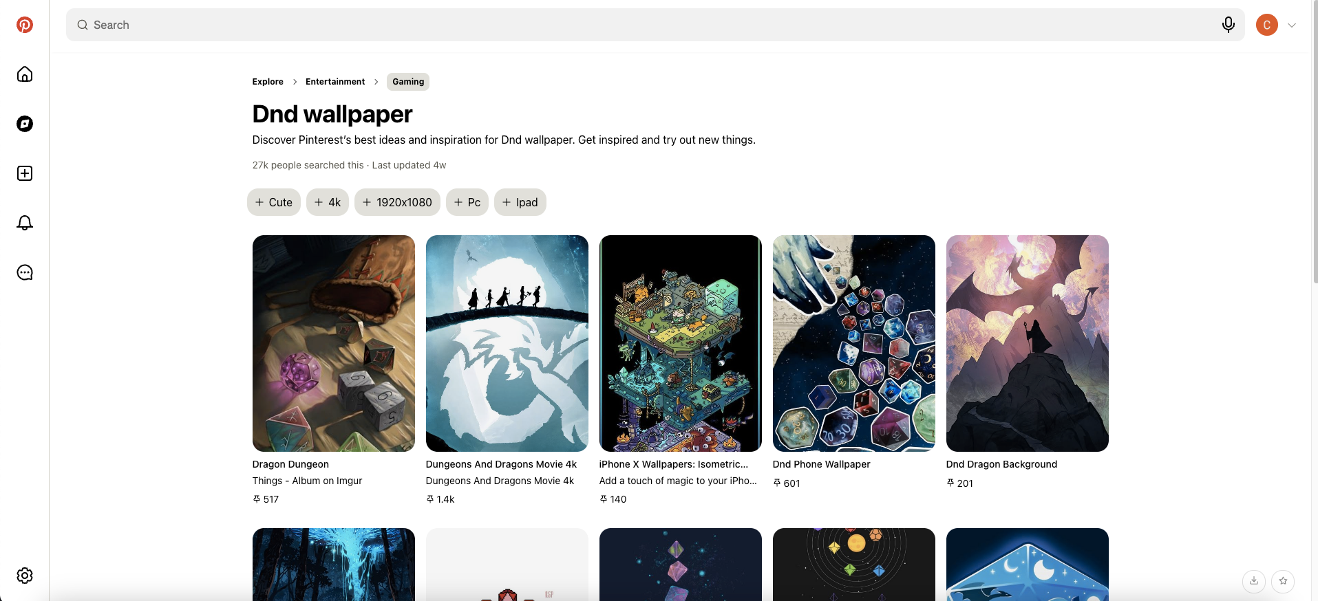 fondo de pantalla dnd 4k