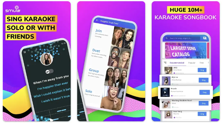 Smuleモバイルアプリ