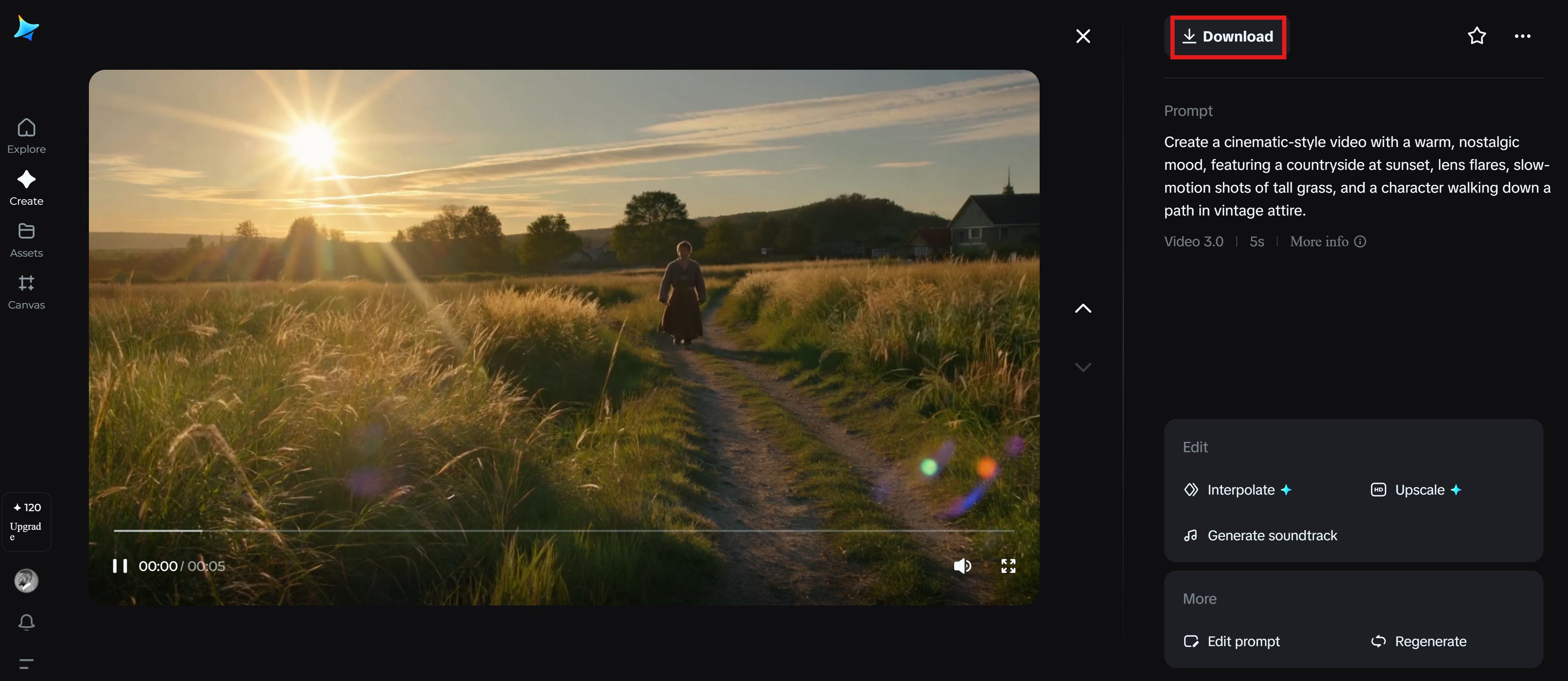 Vídeos de IA generativa